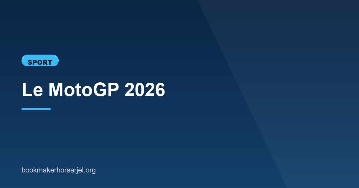Illustration de l'article consacré au MotoGP 2026